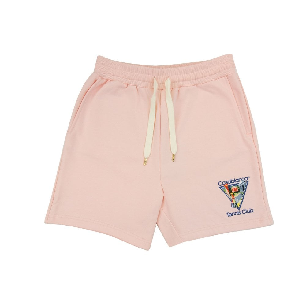 Casablanca Tennis Club Shorts Pink Casablanca