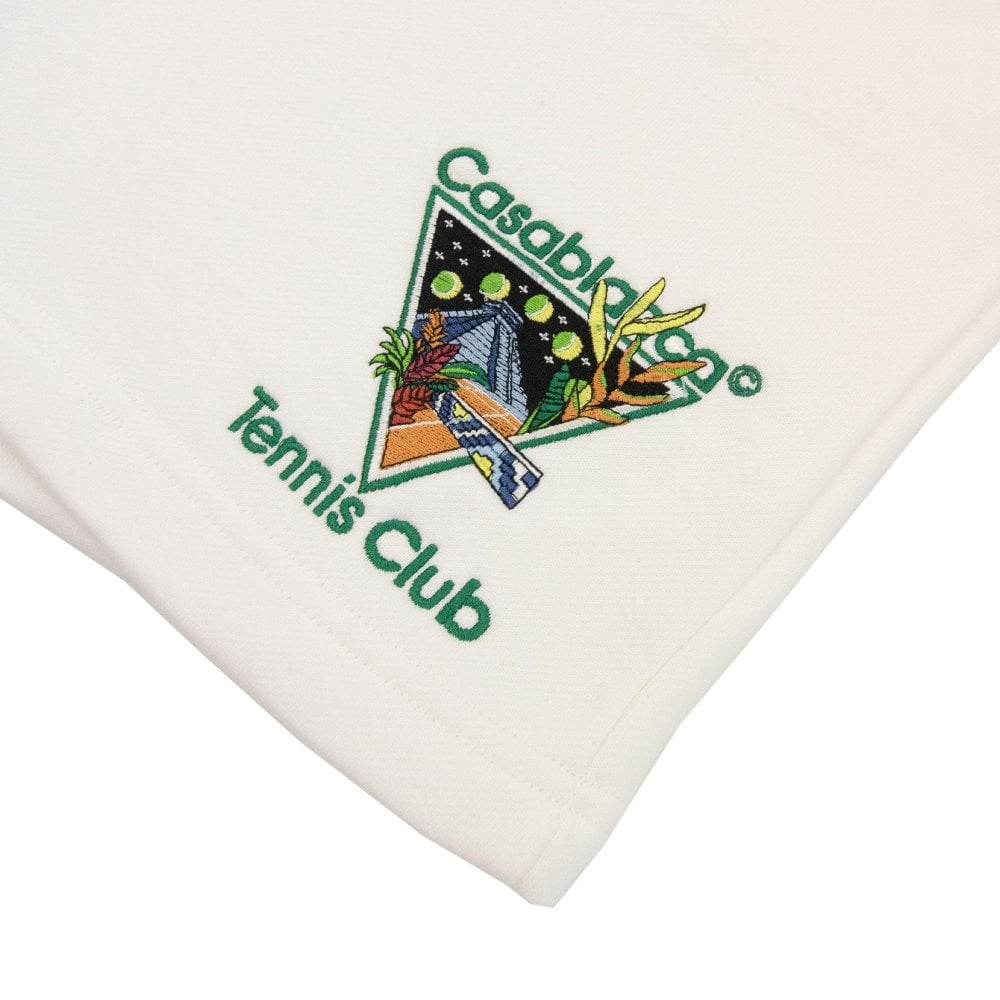 Casablanca Tennis Club Shorts Off White Casablanca