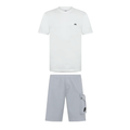 CP Company Lens Swim Shorts Set Grey/White CP Company