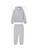 Lacoste Zip Hoodie Full Tracksuit Grey