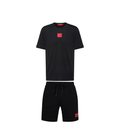 Hugo Boss Logo Shorts Set Black Hugo Boss