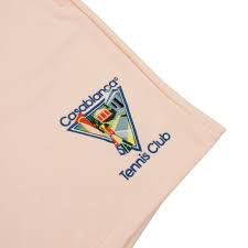 Casablanca Tennis Club Shorts Pink Casablanca