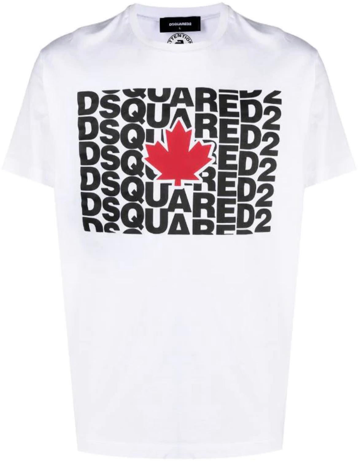 DSquared2 D2 Leaf T-Shirt Black