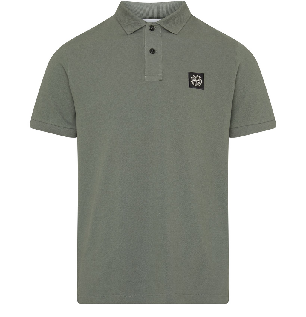 Stone Island Polo T Shirt Green Stone Island