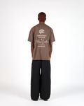 CARMELO PACE CP LOGO GOLF T SHIRT BROWN