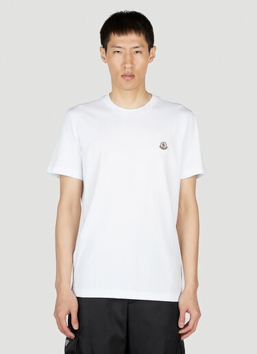 Moncler. Logo T Shirt White