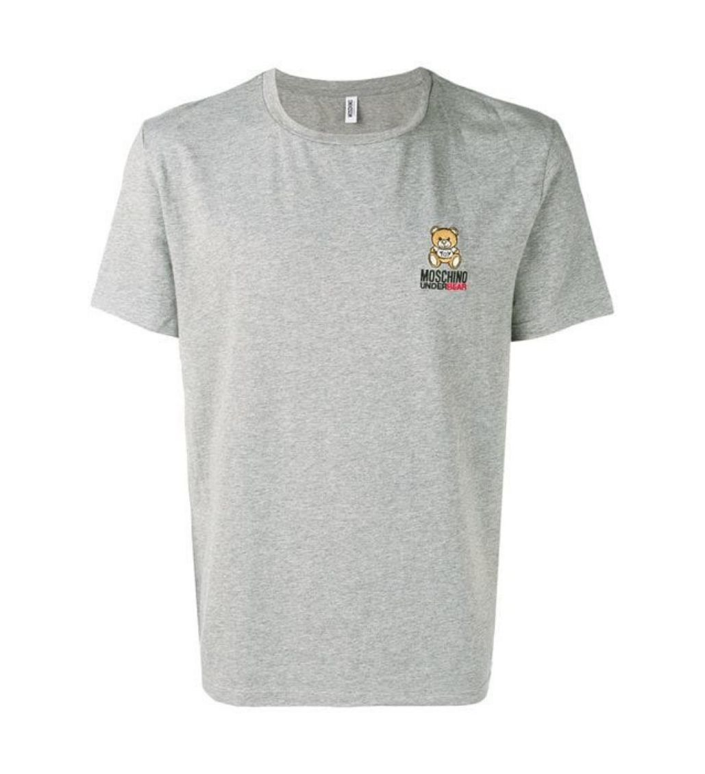 MOSCHINO Small UnderBear T Shirt Grey