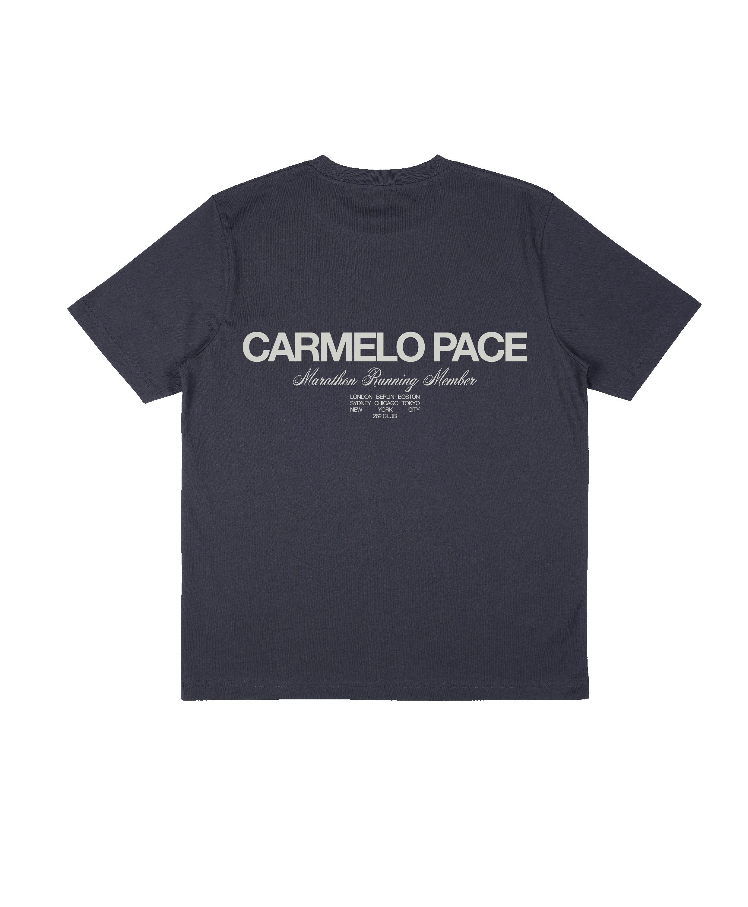CARMELO PACE MARATHON TOUR T SHIRT NAVY