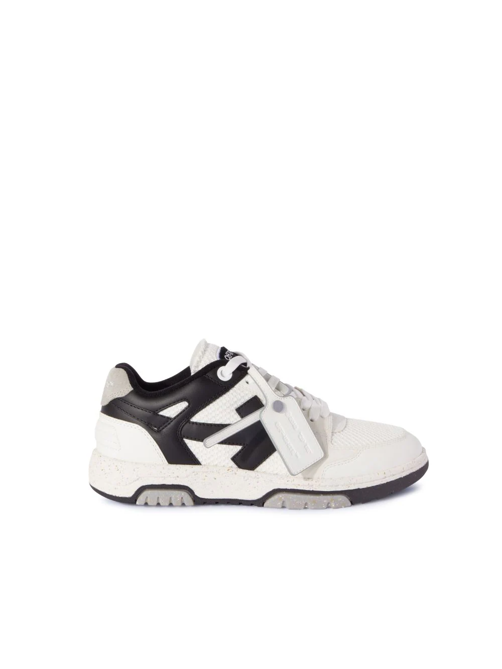 Off White Out Of Office Mesh Trainers B/W Off White