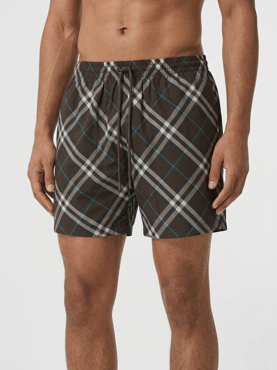 Burberry New Check Swim Shorts