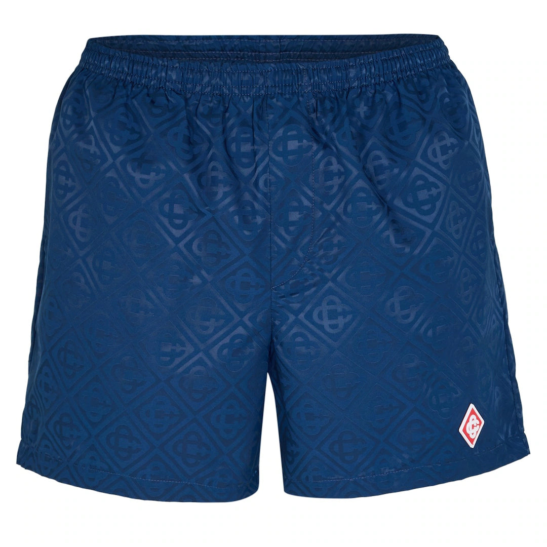 Casablanca Casa Jacquard Swim Shorts Navy