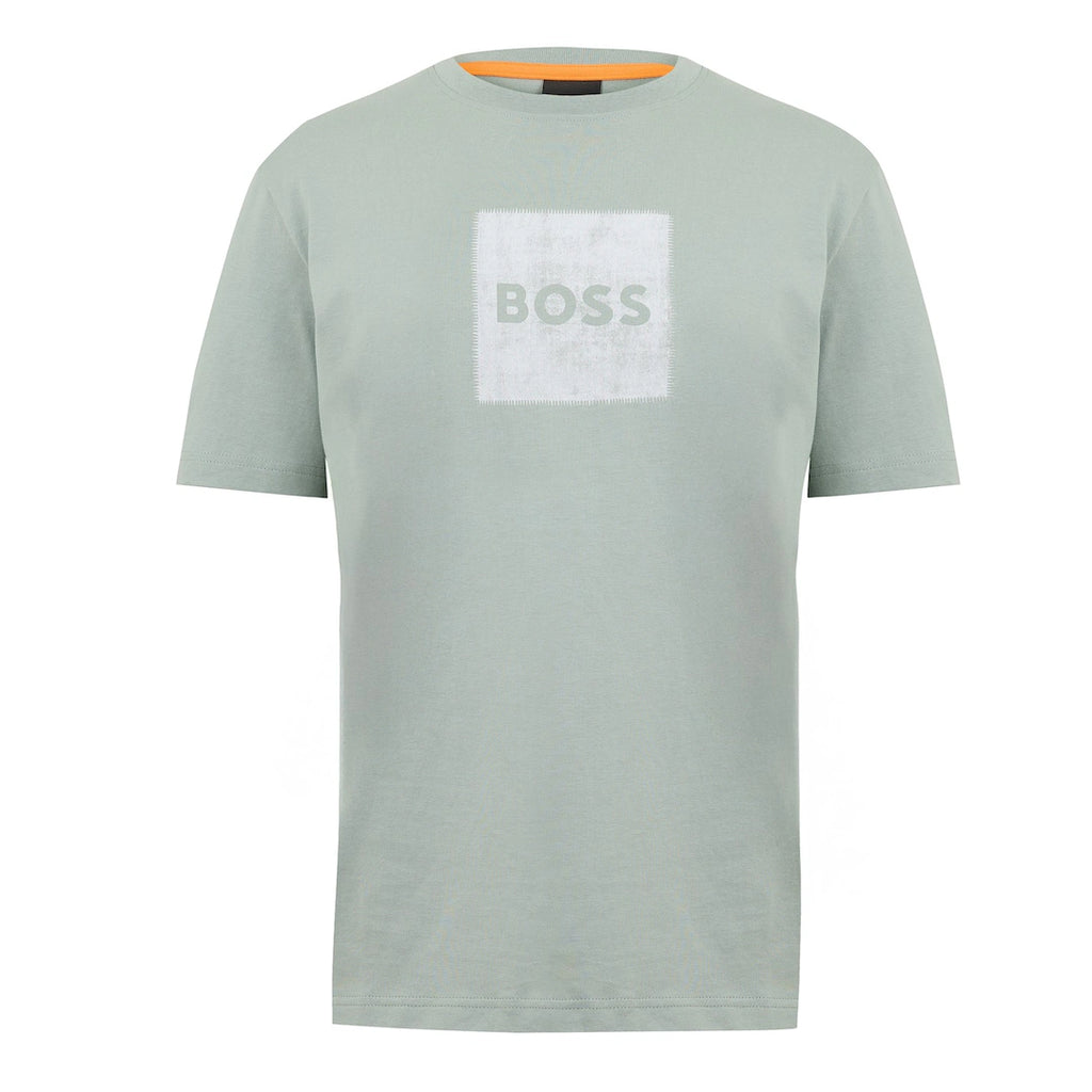 Hugo Boss Stitch Print Shorts Set Black/Green