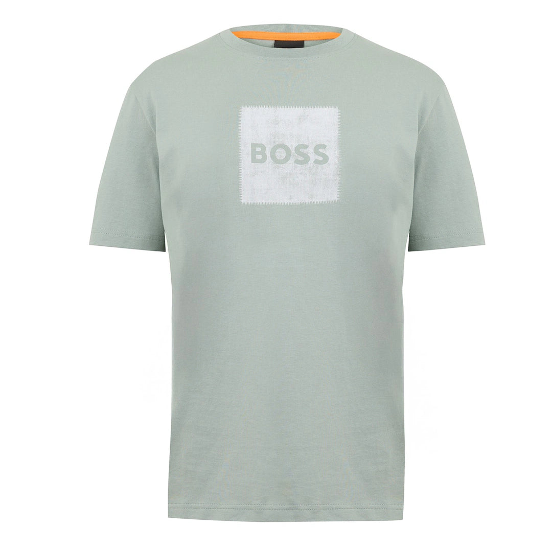 Hugo Boss Stitch Print Shorts Set Black/Green