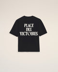 Ami Paris Logo Print T Shirt Black