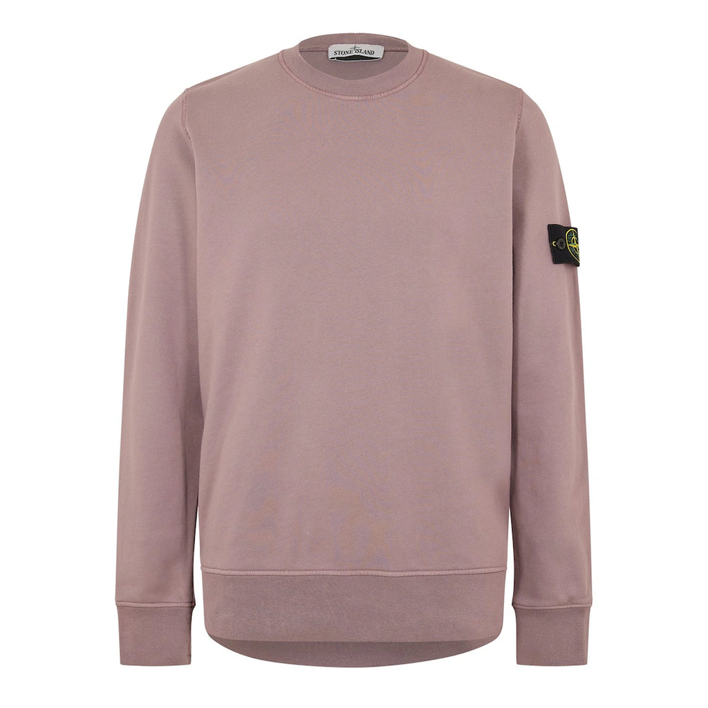 Stone Island Logo Sweatshirt Rose