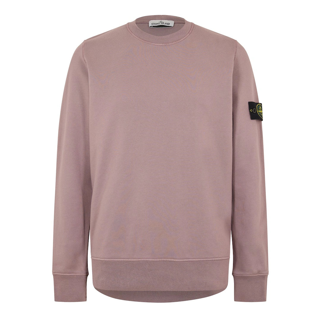 Stone Island Logo Sweatshirt Rose