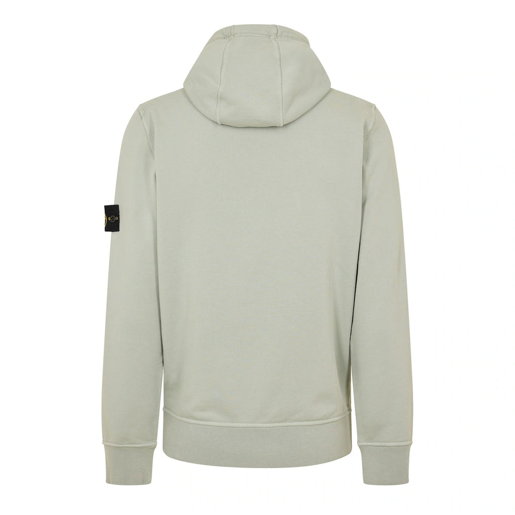 STONE ISLAND Logo Hoodie Sage
