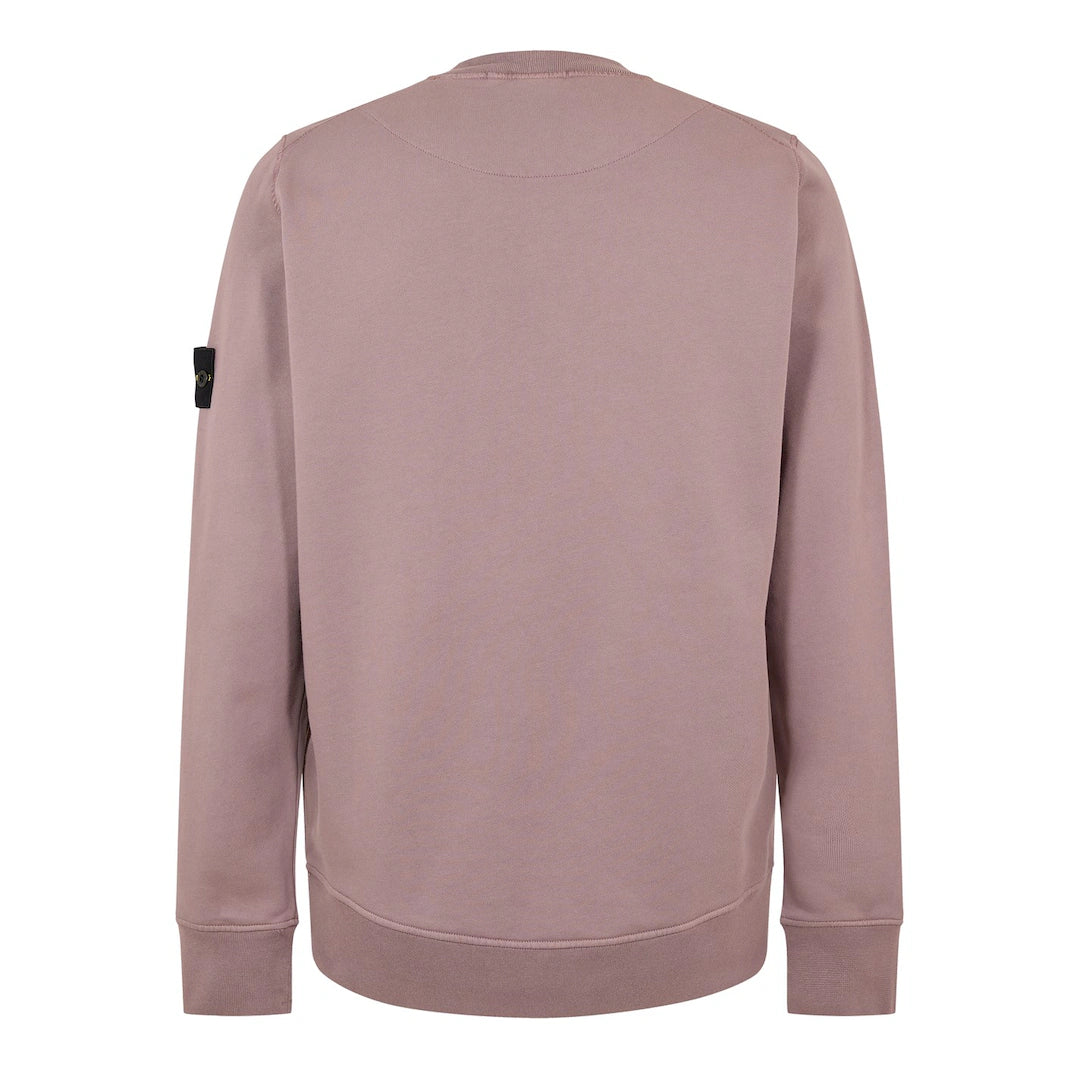 Stone Island Logo Sweatshirt Rose