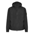 Stone Island Crinkle Rep Hooded Jacket Black