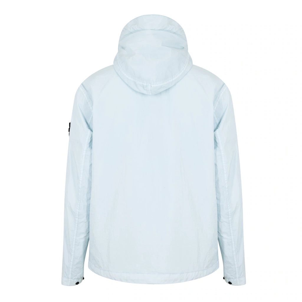 Stone Island Crinkle Rep Hooded Jacket Sky