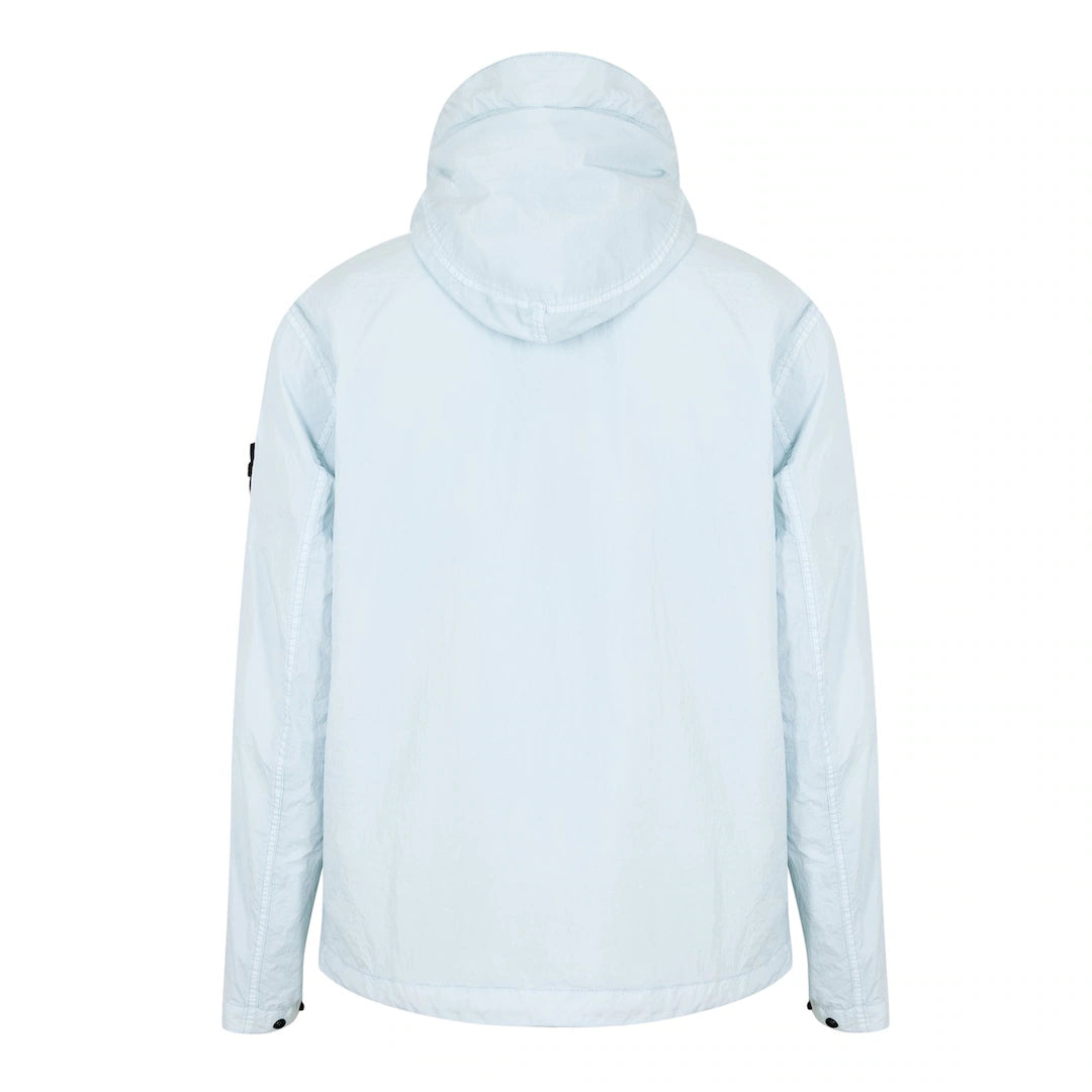 Stone Island Crinkle Rep Hooded Jacket Sky