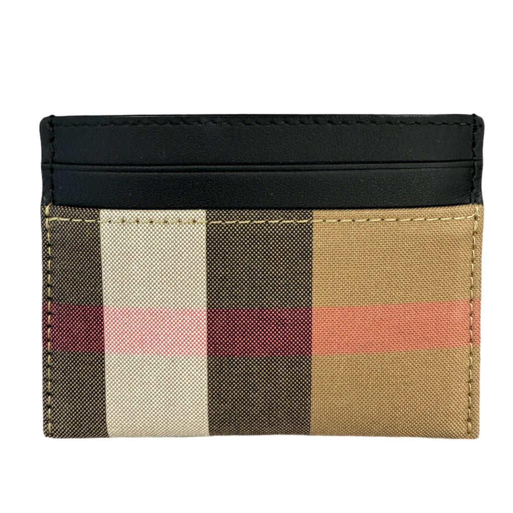 Burberry Check Card Holder
