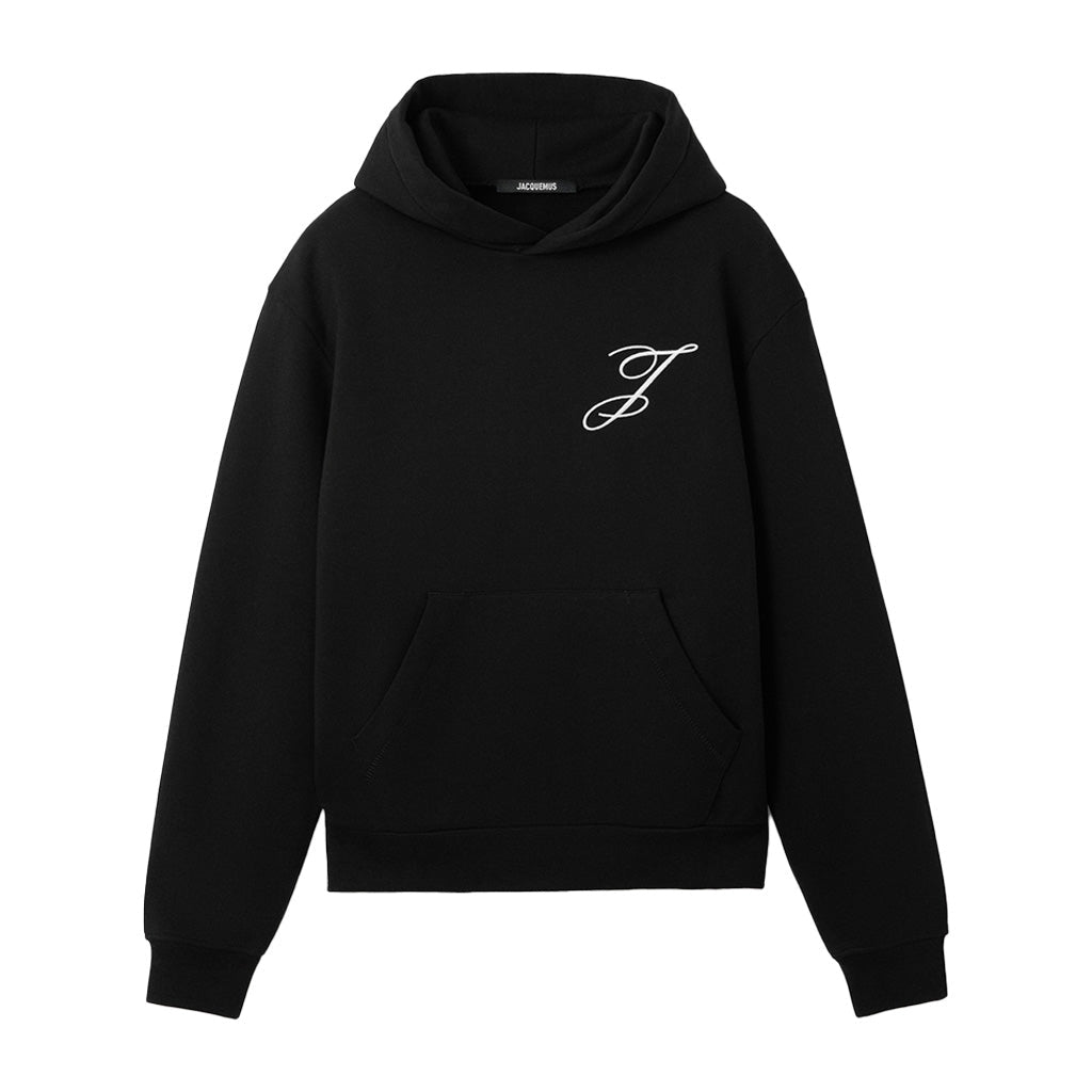 Jacquemus LE Logo Hoodie Black