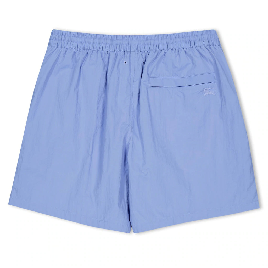 Burberry Check Stripe Swim Shorts Sky