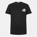 Moncler. Double Logo T Shirt Black
