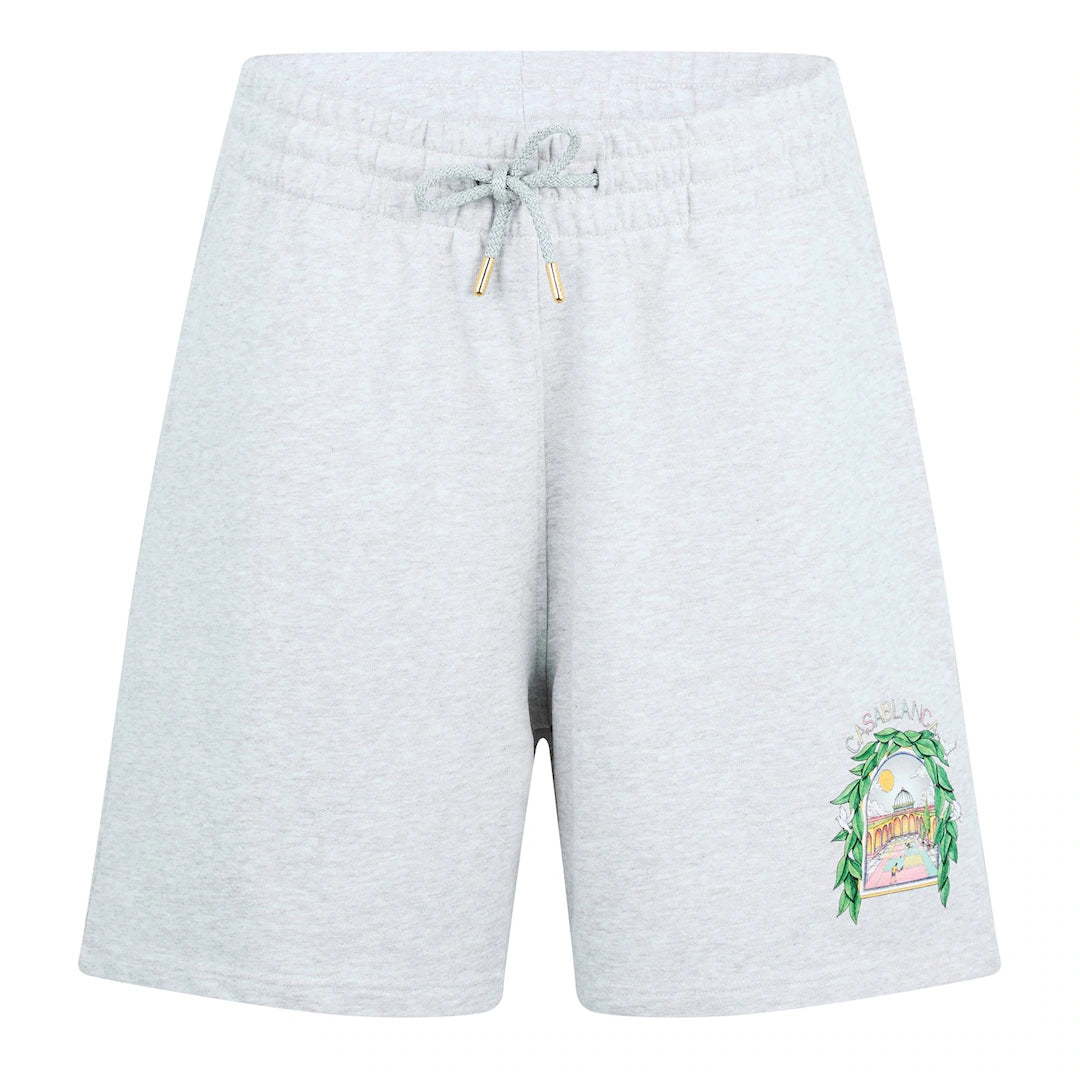 Casablanca L'Arche Shorts Set Grey/Sky