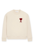 Ami Paris Moonlight Cotton 'AMI DE COEUR' Heavy Sweatshirt