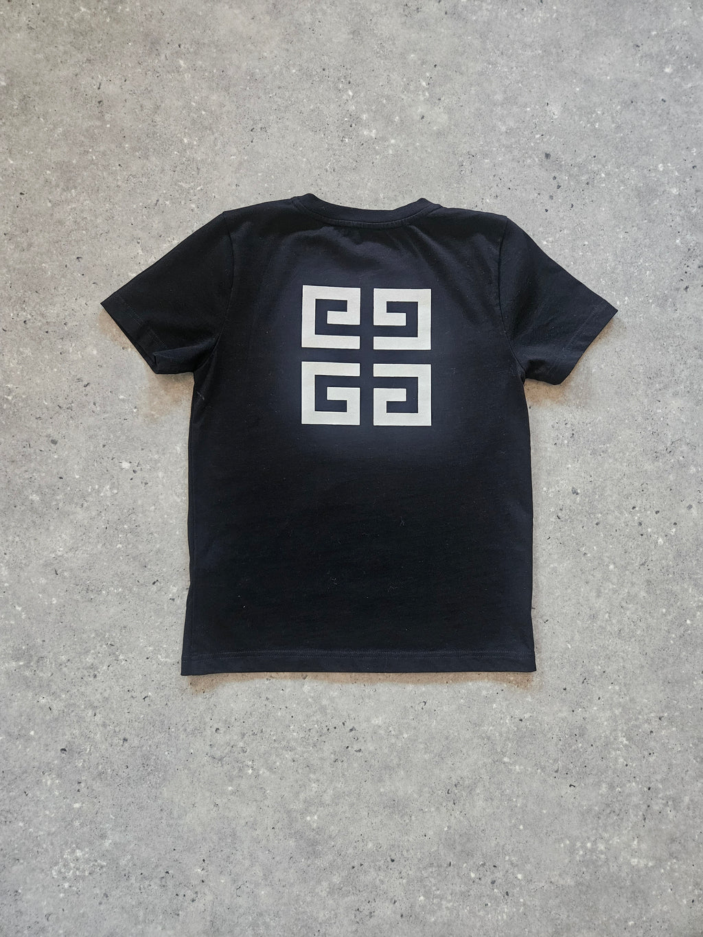 Kids Givenchy Logo T Shirt Black (Worn Once)