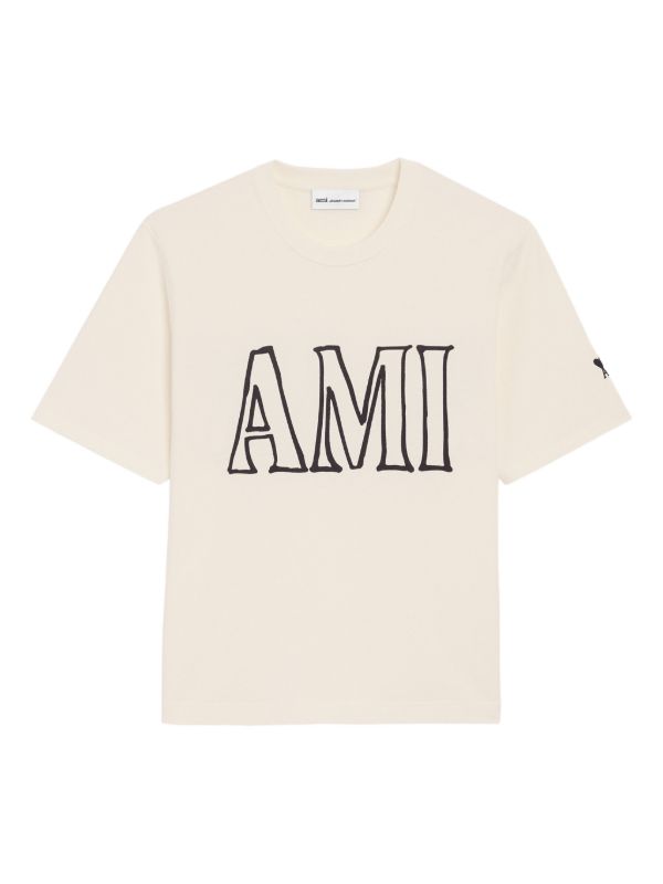 Ami Paris Graphic T Shirt