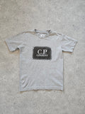 Kids Cp Company Logo T Shirt Grey (Pre-Owned)