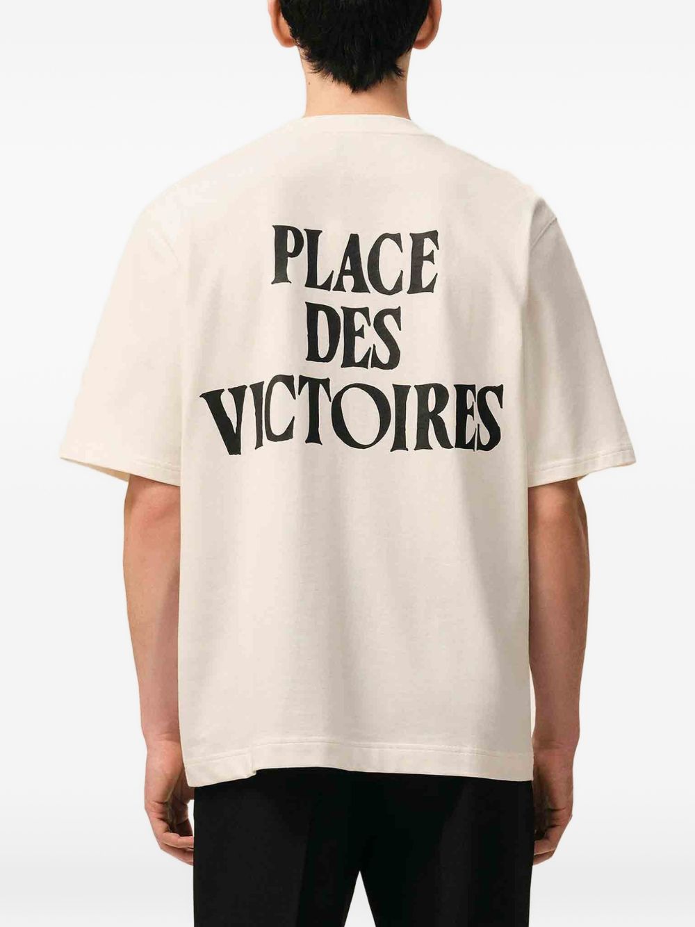 Ami Paris Logo Print T Shirt