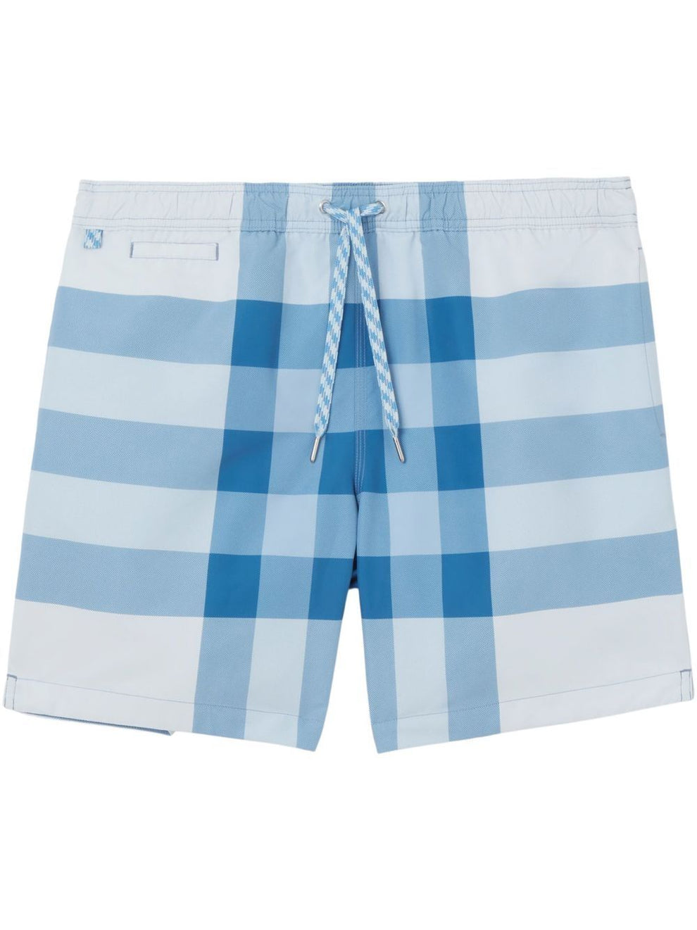 Burberry Martin Check Swim Shorts Light Blue