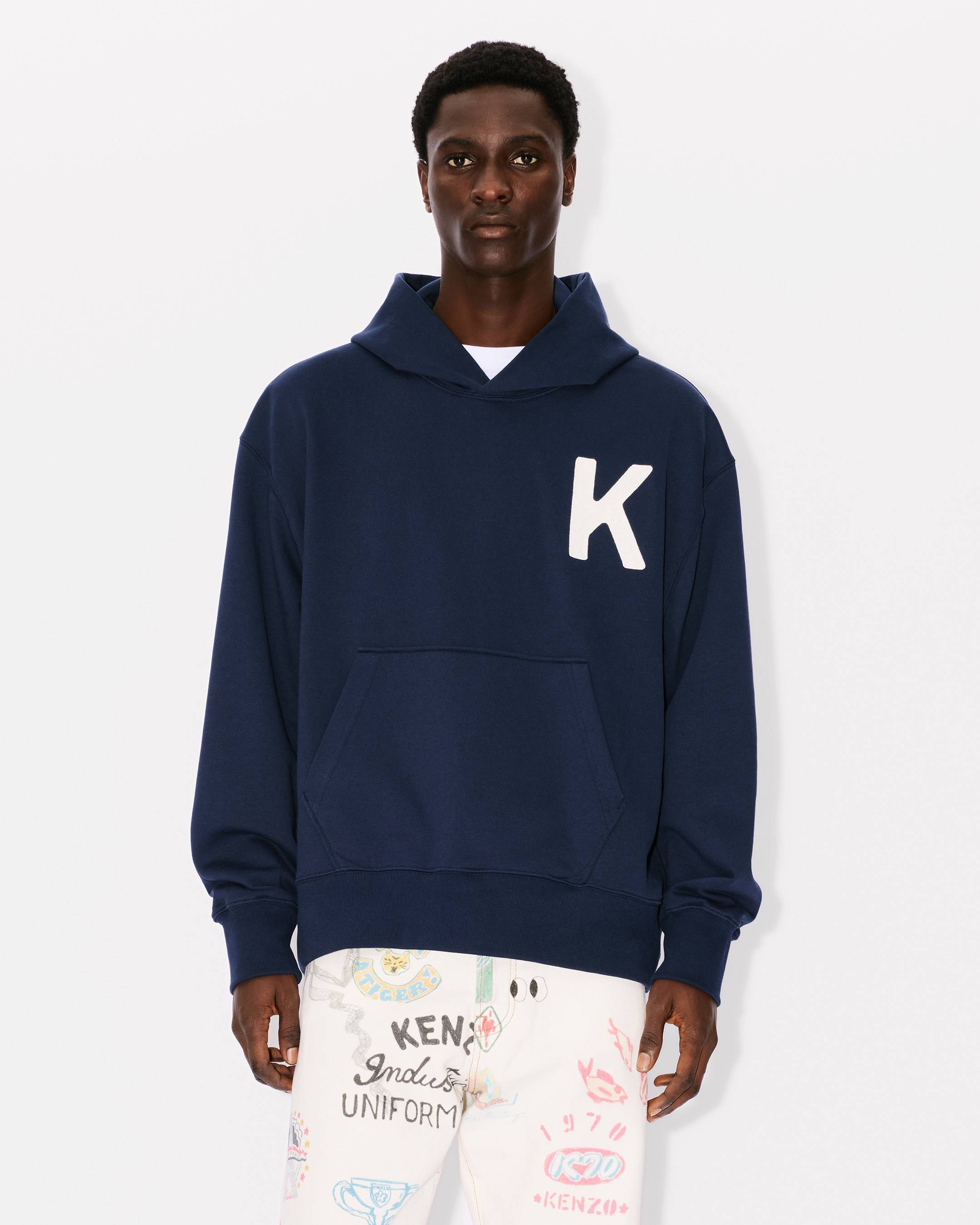 Kenzo Lucky Tiger Hoodie Blue