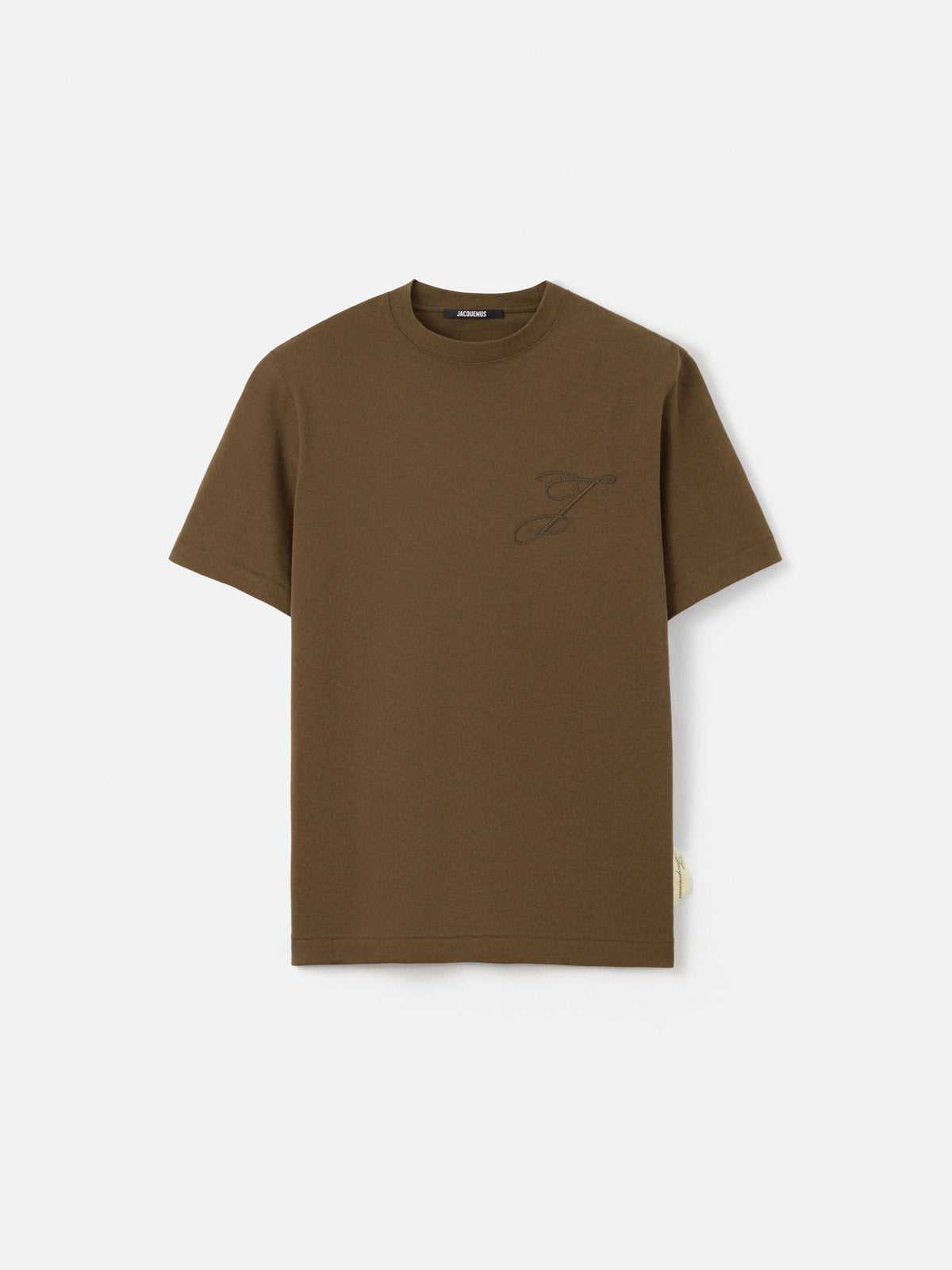 Jacquemus The Logo T Shirt Khaki