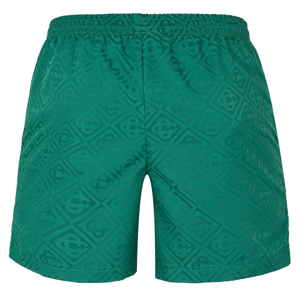 Casablanca Casa Jacquard Swim Shorts Green