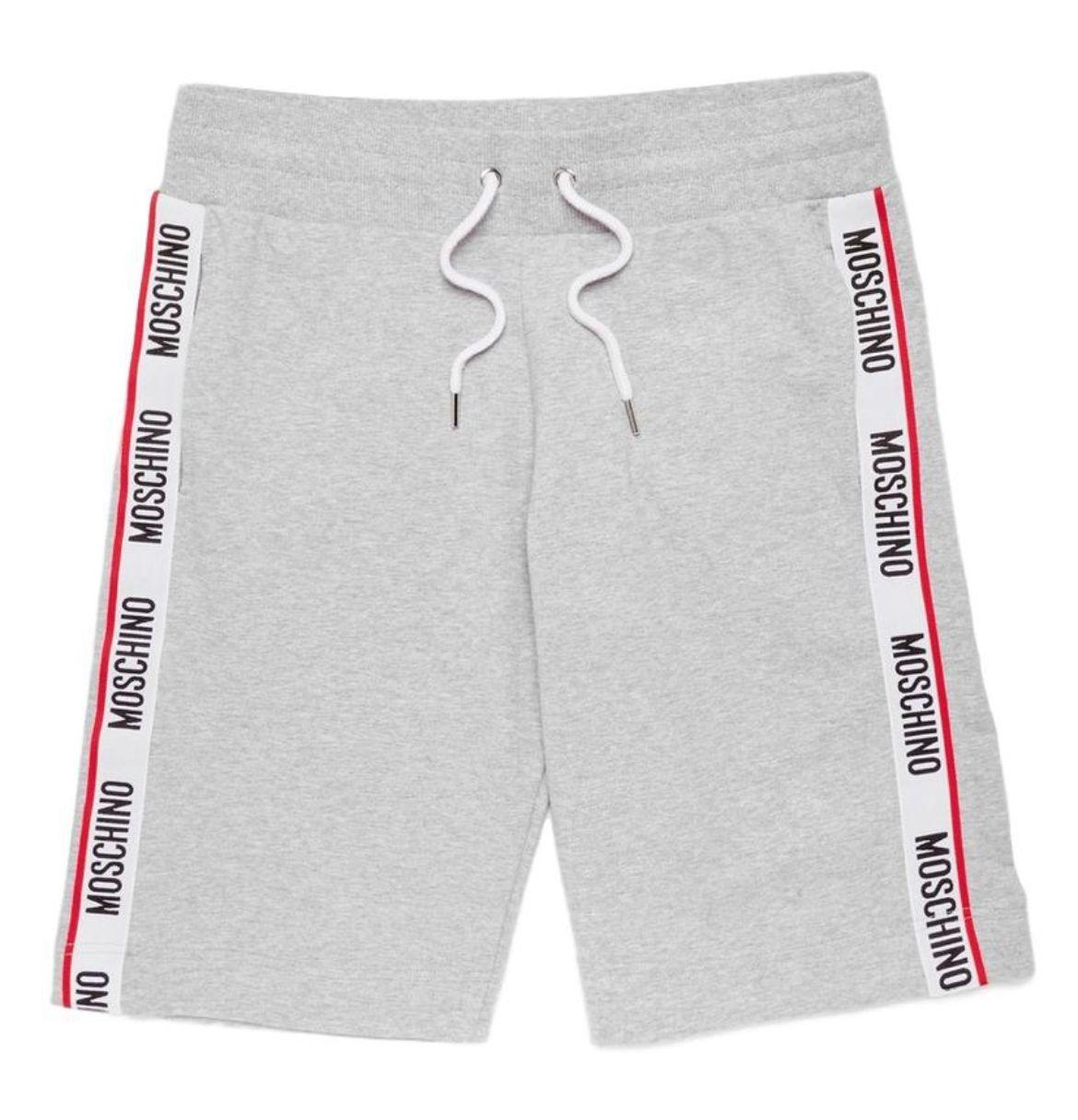 Moschino Tape Shorts Grey