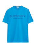Burberry London Logo T Shirt Bright Blue