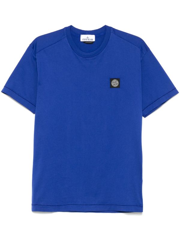Stone Island Patch Shorts Set Royal Blue Stone Island