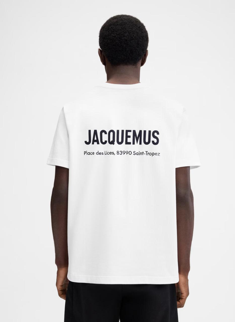 Jacquemus Saint Tropez Place des Lices Address T Shirt