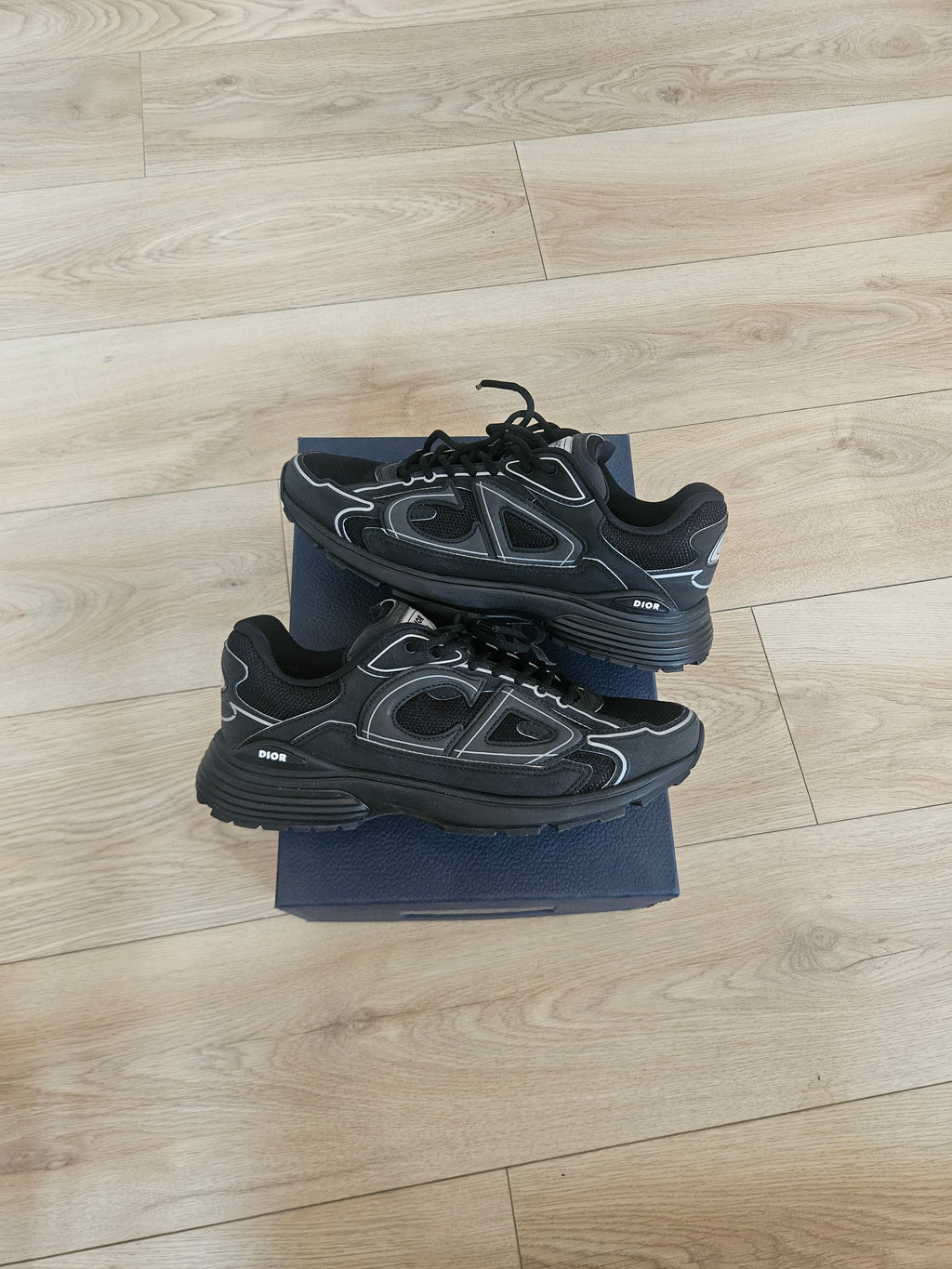 Dior B30 BlackTrainers (Lightly Worn)