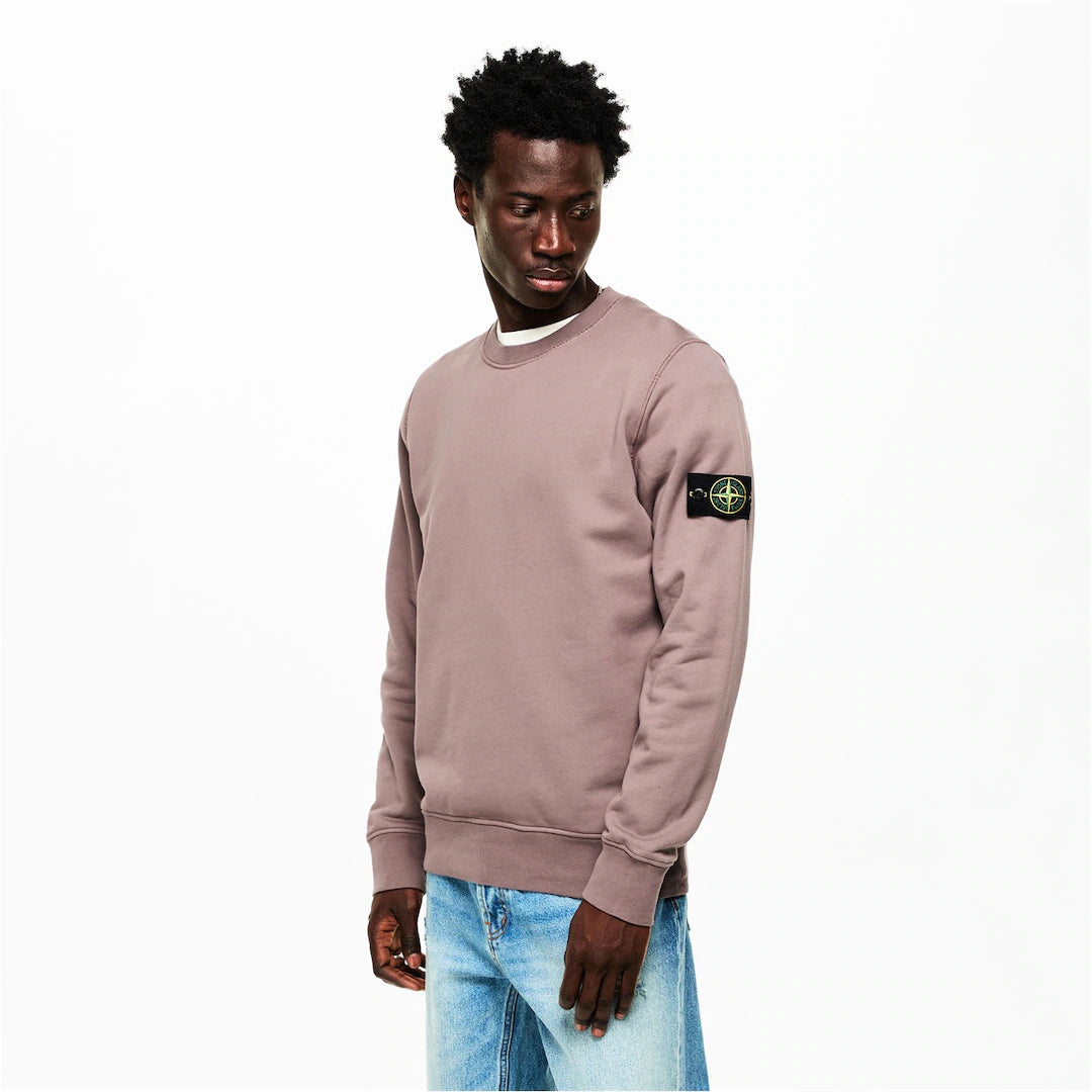 Stone Island Logo Sweatshirt Rose