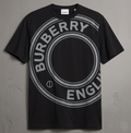 Burberry Graphic Print T Shirt Black