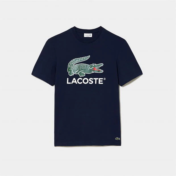 Lacoste Croc Graphics Swim Shorts Set Navy