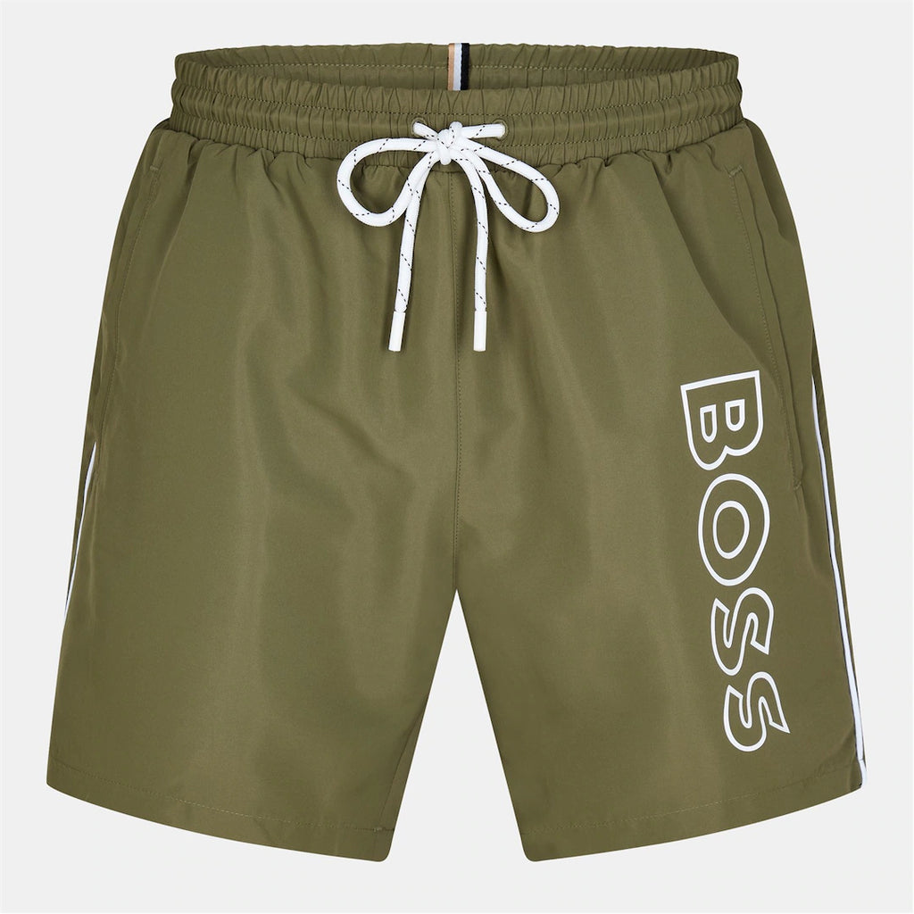 Hugo Boss Storm Shorts Set Khaki/Black