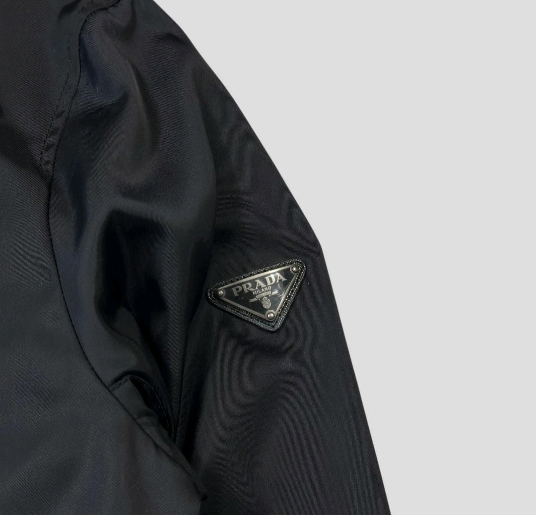 Prada Milano Logo Bomber Jacket (pre-owned)