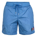 Moncler. Triple Logo Swim Shorts Sky Blue